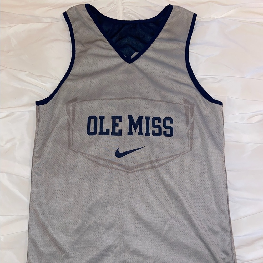Ole Miss basketball Jersey23 reversible
